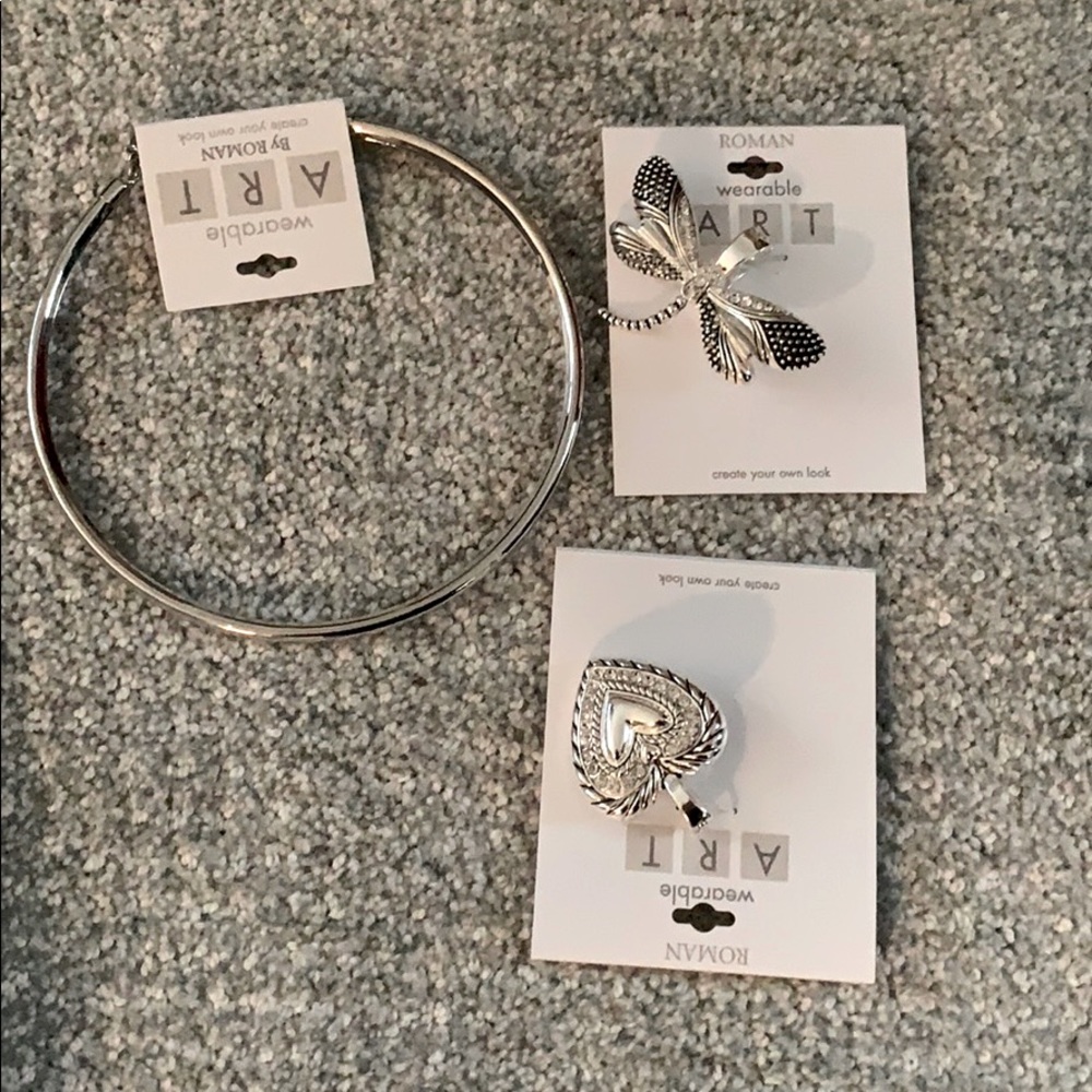 Silver create your own look necklace